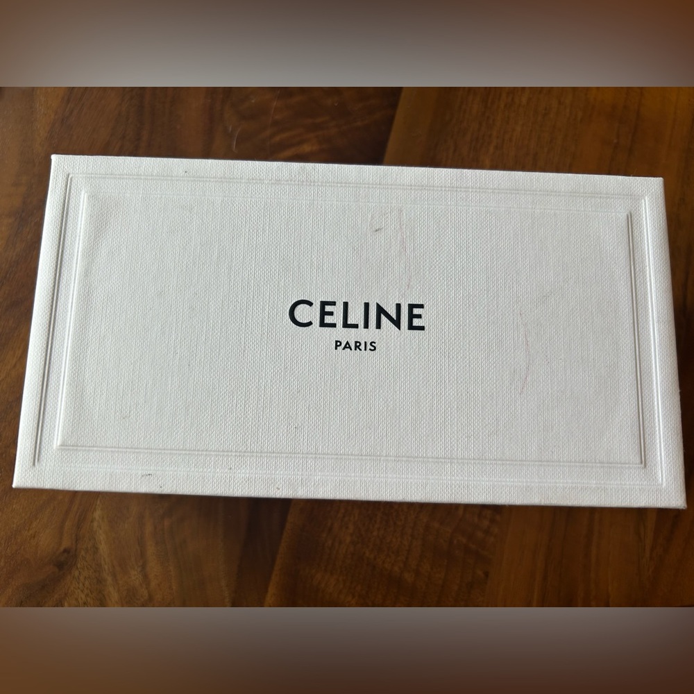 Authentic Celine white eyeglasses box